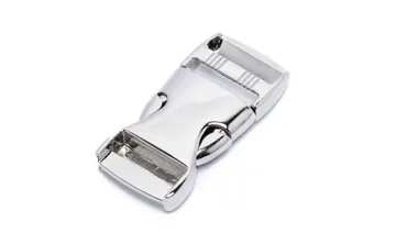 Steckschnalle 25 mm - Silber