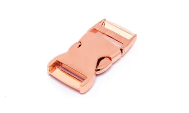 Steckschnalle 25 mm - Rose Gold