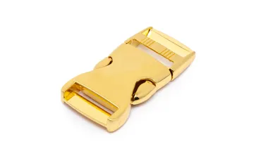 Steckschnalle 25 mm - Gold