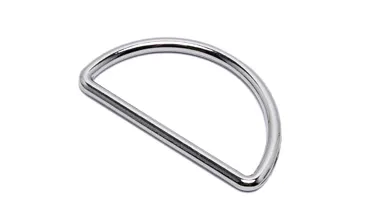 D-Ring 40 mm - Silber