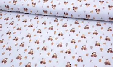 Jersey Fräulein von Julie - Kleiner Traktor Ecru