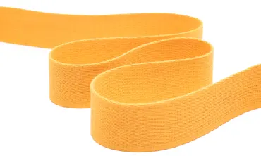 Gurtband 40 mm Baumwolle Polyester - Gelb