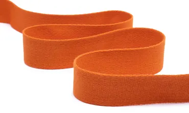 Gurtband 40 mm Baumwolle Polyester - Orange
