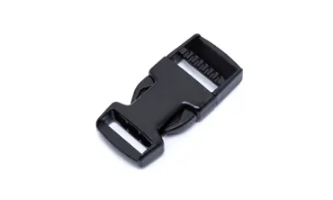 Steckschnalle 20 mm Acetal - Schwarz