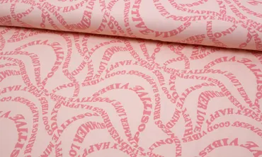 French Terry - Summer Love Lachs