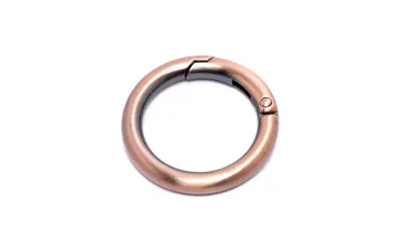Ringkarabiner 25 mm - Altkupfer