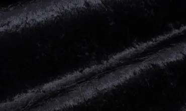 Panne Samt - Schwarz