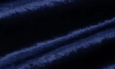 Panne Samt - Ultramarineblau