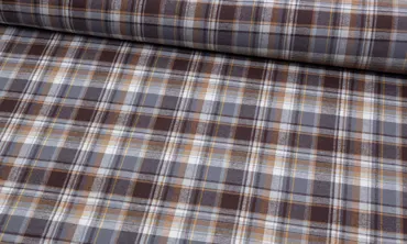 Flanell Check - Schoko & Braun