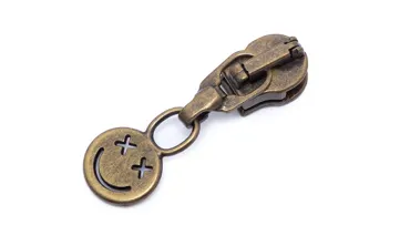 Gleiter Metallic 6 mm Altmessing - Smiley