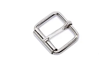 Gurtschnalle einfach 25 mm - Silber