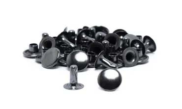 Hohlnieten 9 mm - Gun Metal