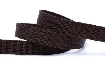 Gurtband 25 mm Polypropylen - Dunkelbraun