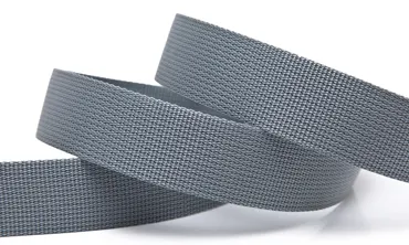 Gurtband 40 mm Polypropylen - Grau
