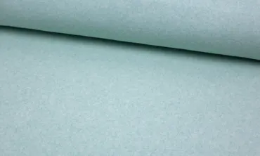 BIO Baumwoll Fleece - Eismint meliert