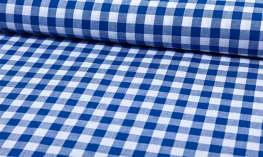 Baumwolle Vichy Karo - Royal