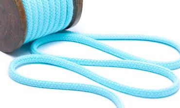 Baumwollkordel 6 mm - Aqua