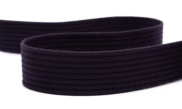 Gurtband 40 mm gesteppt - Aubergine