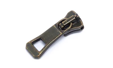 Gleiter 6 mm Metall grosser Lasche - Altmessing