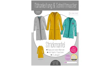 Schnittmuster ki-ba-doo Woman - Strickmantel