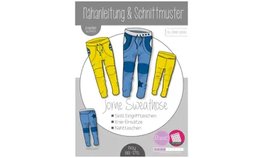 Schnittmuster ki-ba-doo Boy - Jorne Basic Sweathose