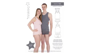 minikrea Schnittmuster No. 77405 Unterwäsche