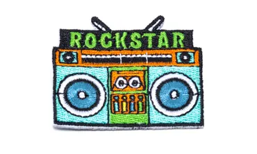 Patch - Ghetto Blaster Rockstar