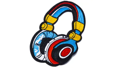 Patch - Kopfhöhrer gross