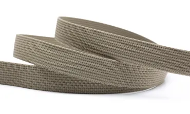 Gurtband 25 mm Polypropylen - Beige