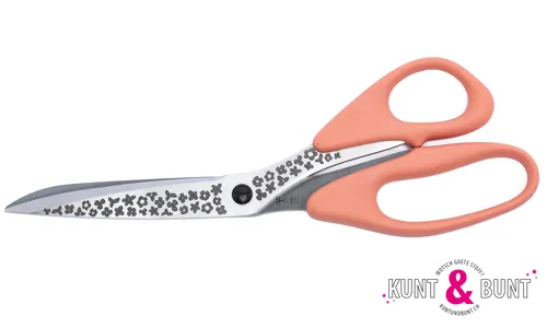 Stoffschere Profi Premium 26 cm Blumen Pfirsich 91-002-123061.png