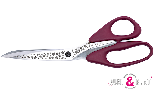 Stoffschere Profi Premium 26 cm Sterne Berry 91-002-122069.png