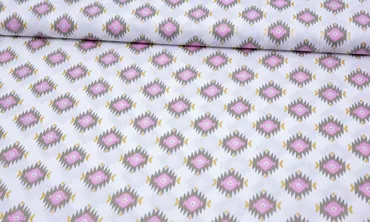 Baumwolle Michael Miller - Glitzy Diamond Pink