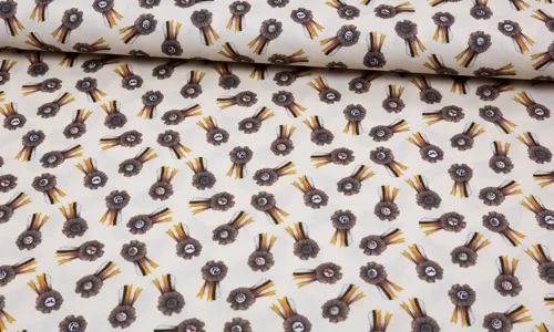 Baumwolle Pferdeschleifen Hellbeige SFBWD-2004.jpg