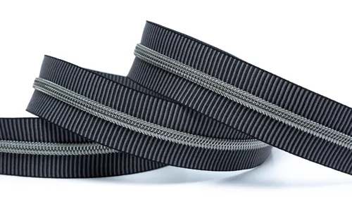 Reissverschluss 6mm Metallic Streifen Schwarz Grau 20-406-020001.jpg