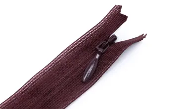 Reissverschluss Nahtverdeckt YKK - Weinrot