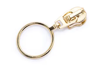 Gleiter Metallic 6 mm Light Gold - Ring gross