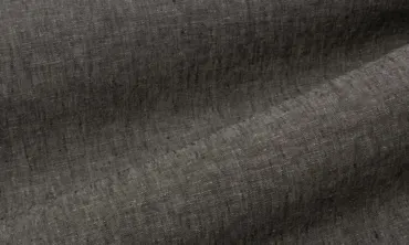 Leinen meliert - Dunkelbraun