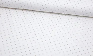 Jersey - Kleine Sterne Weiss Sand