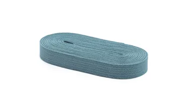 Gummiband 10 mm - Dunstblau