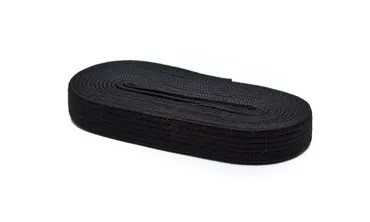 Gummiband 10 mm - Schwarz