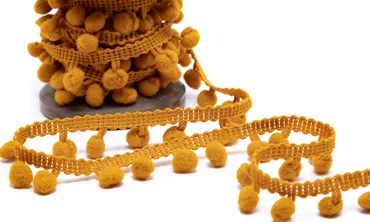 Pompons Medium - Korn