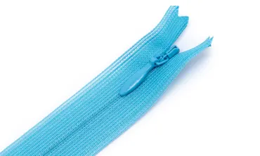 Reissverschluss Nahtverdeckt YKK - Cyan