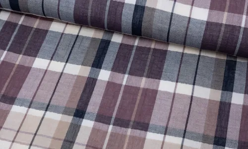 Double Gauze Grosse Karos Mauve HDDGB-6404.jpg