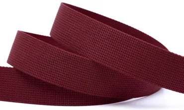Gurtband 40 mm Polypropylen - Bordeaux