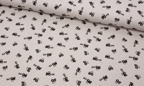 Jersey Kleine Traktoren und Streifen Beige QTJBK-3002.jpg