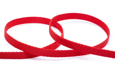 Gurtband 10 mm Polypropylen - Rot