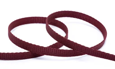 Gurtband 10 mm Polypropylen - Bordeaux