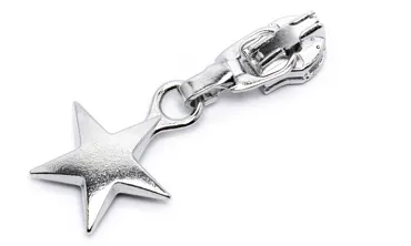 Gleiter Metallic 4 mm Silber - Stern