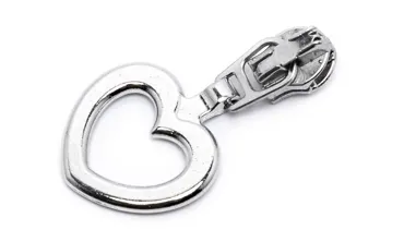 Gleiter Metallic 4 mm Silber - Herz