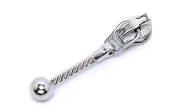 Gleiter Metallic 4 mm Silber - Kugelstab